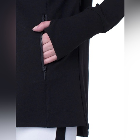 Liverpool Asymmetrical Super Stretch Ponte Jacket - Picture 6 of 7